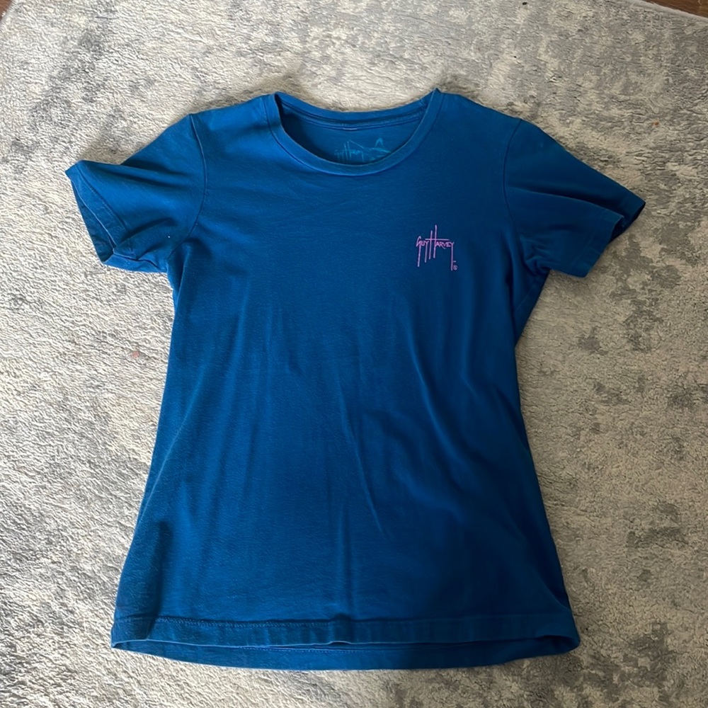 Guy Harvey short sleeve crew neck tee shirt